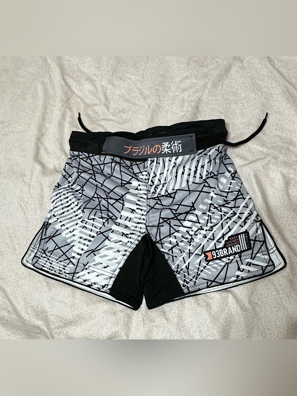 93 brand women’s BJJ martial arts grappling shorts. Size Medium